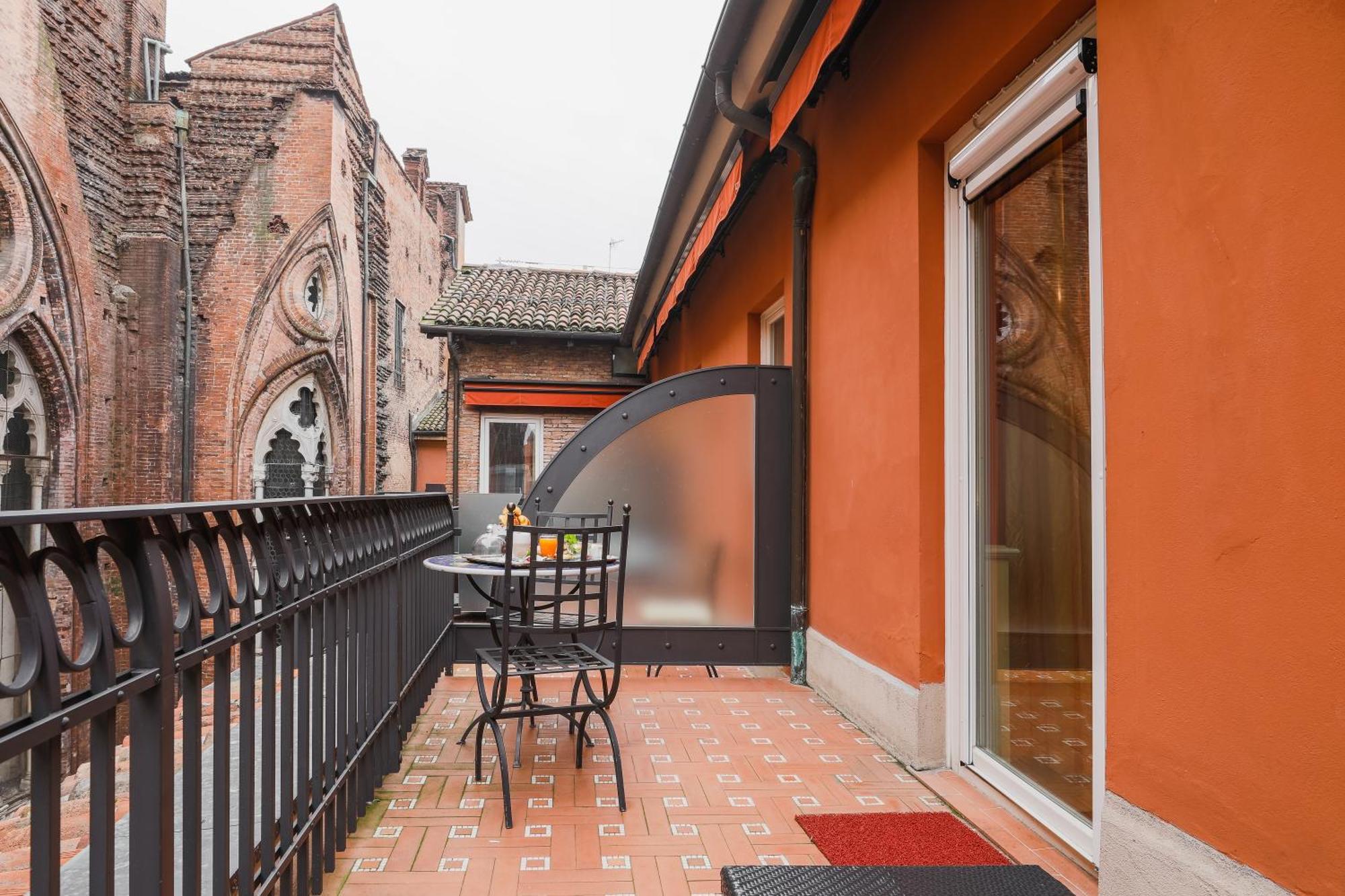 Art Hotel Commercianti Bologna Kültér fotó