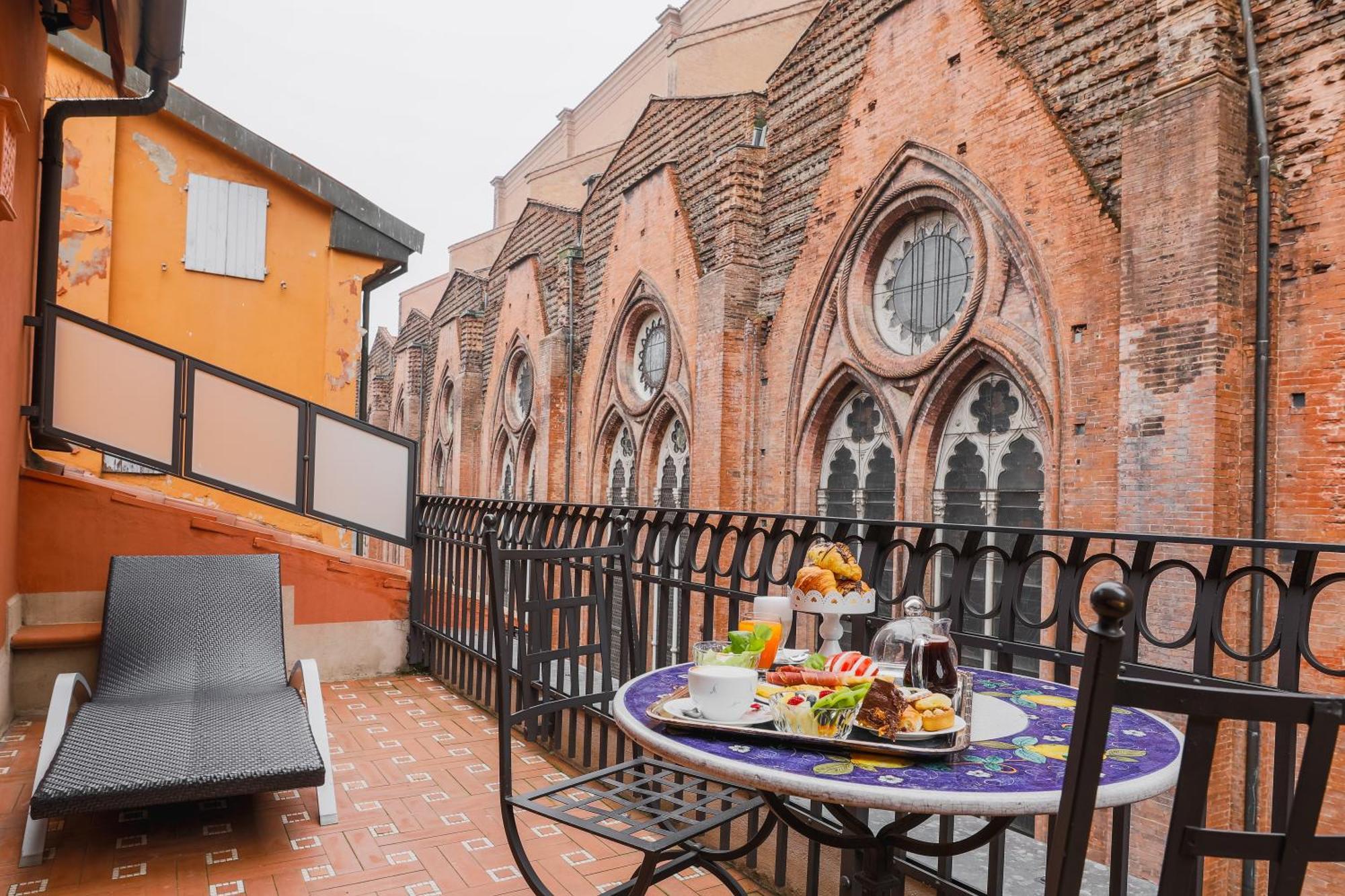 Art Hotel Commercianti Bologna Kültér fotó